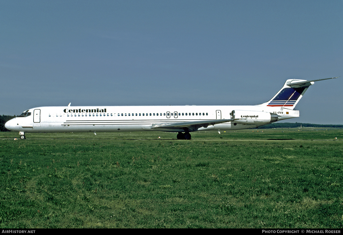 Aircraft Photo of EC-FVV | McDonnell Douglas MD-83 (DC-9-83) | Centennial Airlines | AirHistory.net #506684