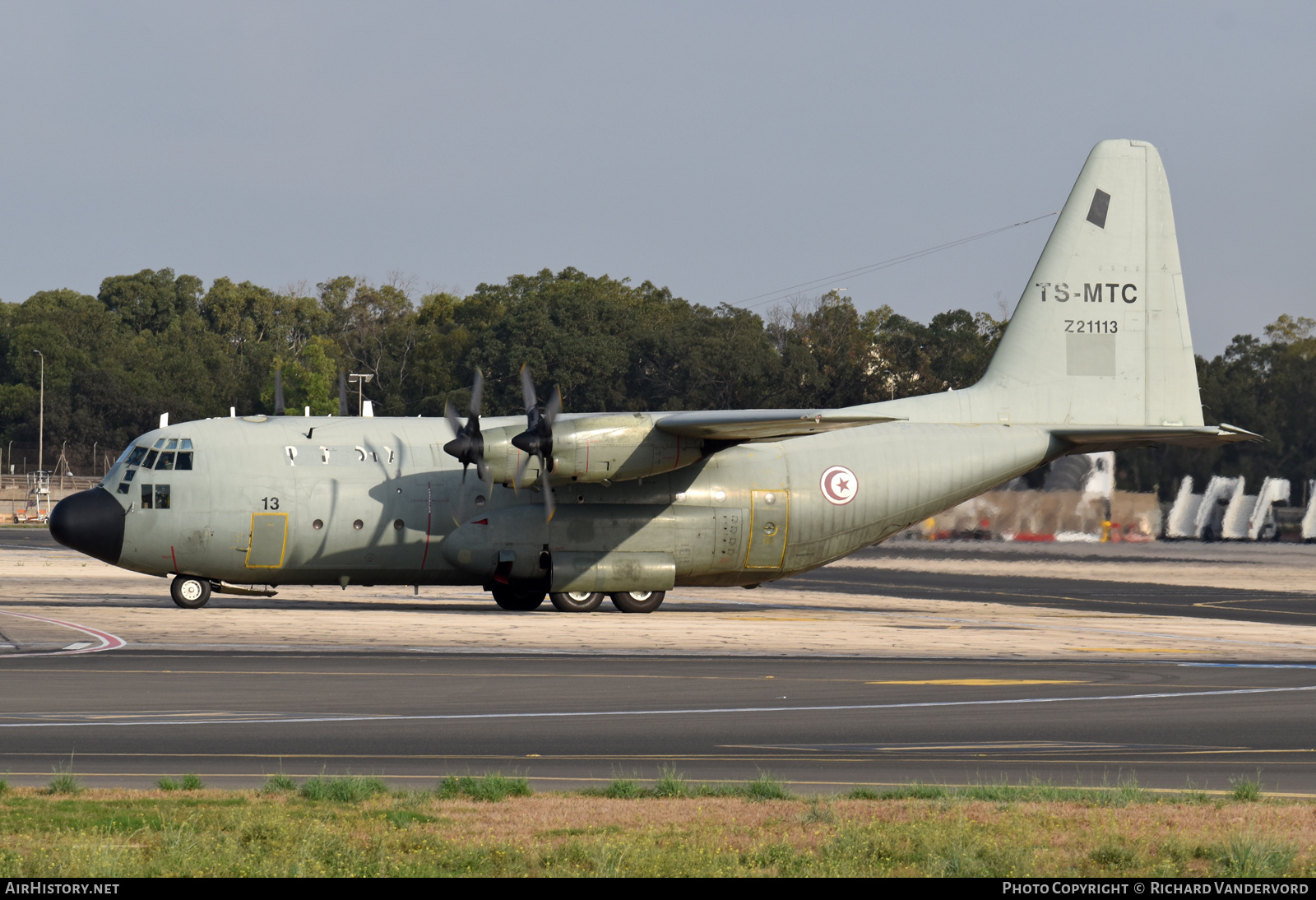 Aircraft Photo of Z21113 / TS-MTC | Lockheed C-130B Hercules (L-282) | Tunisia - Air Force | AirHistory.net #506691