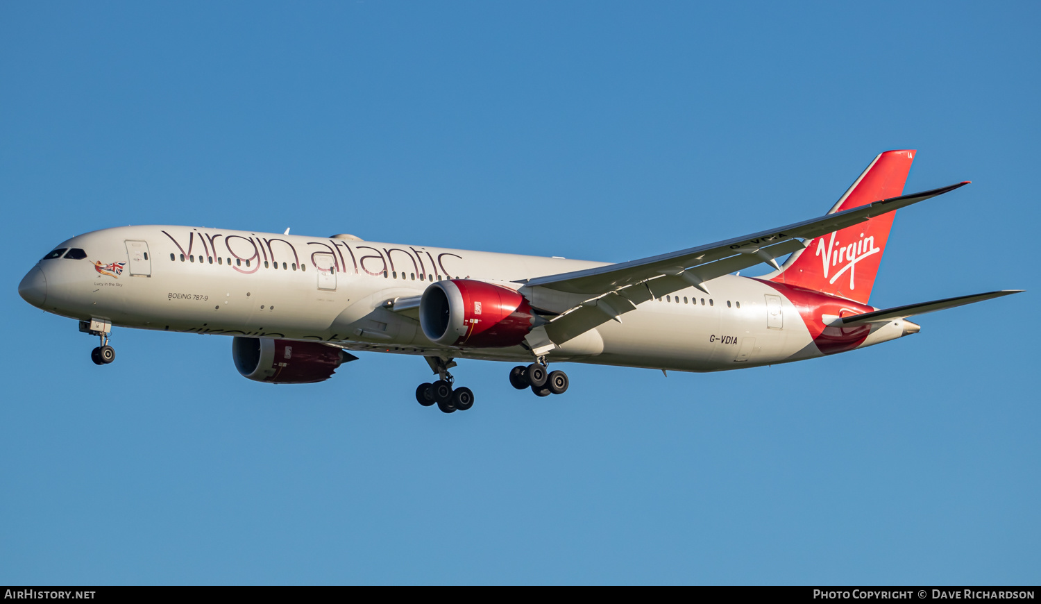 Aircraft Photo of G-VDIA | Boeing 787-9 Dreamliner | Virgin Atlantic Airways | AirHistory.net #506693
