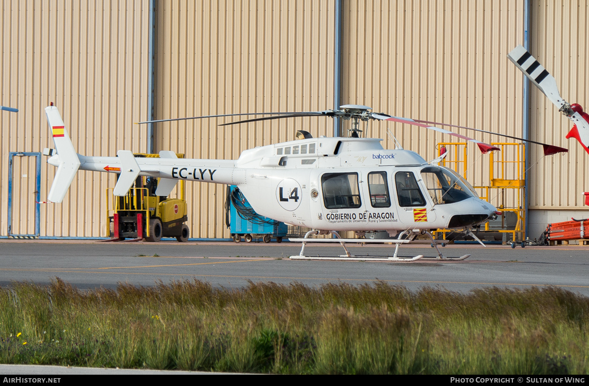 Aircraft Photo of EC-LYY | Bell 407 | Gobierno de Aragón | AirHistory.net #506703