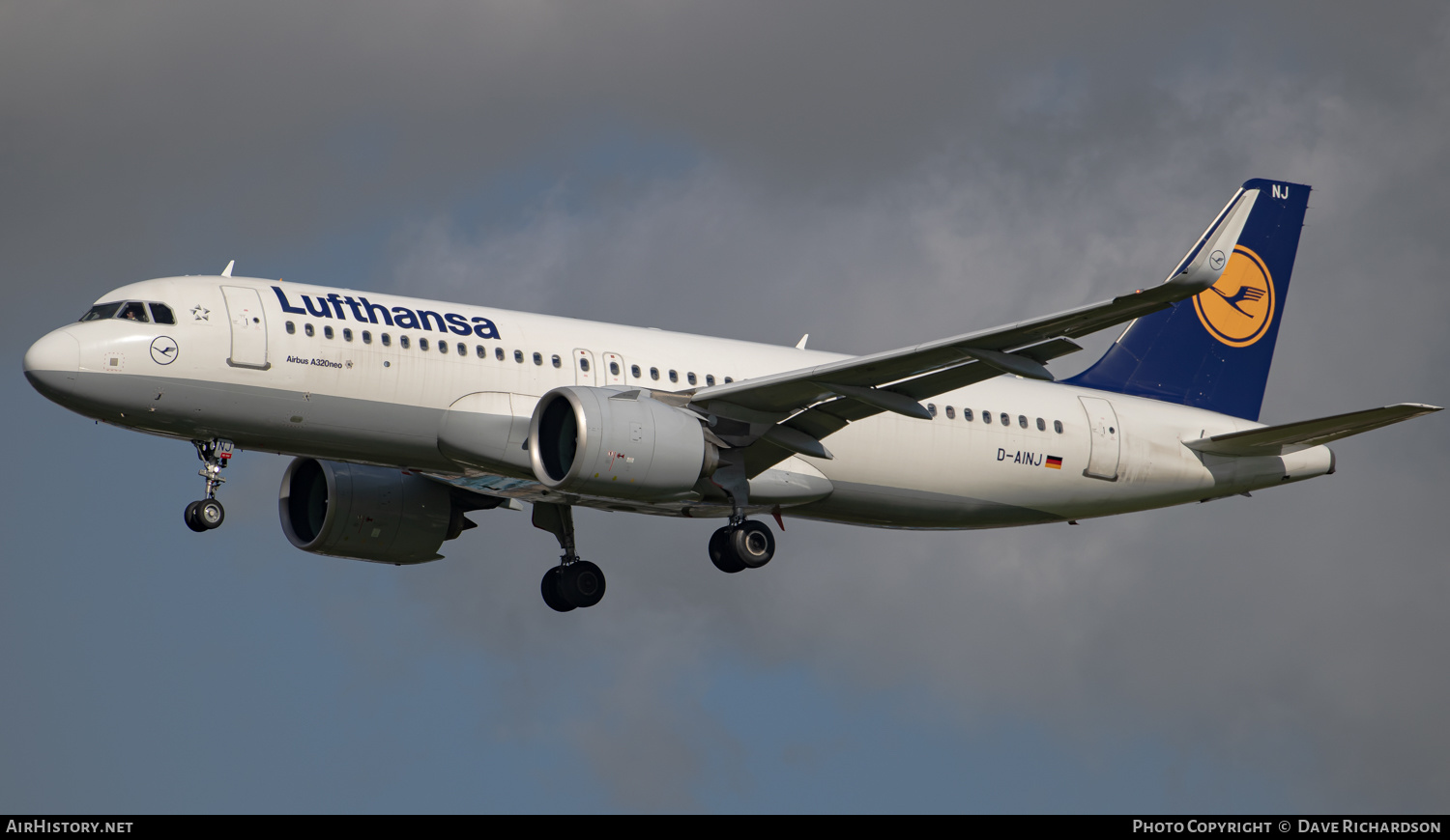 Aircraft Photo of D-AINJ | Airbus A320-271N | Lufthansa | AirHistory.net #506718