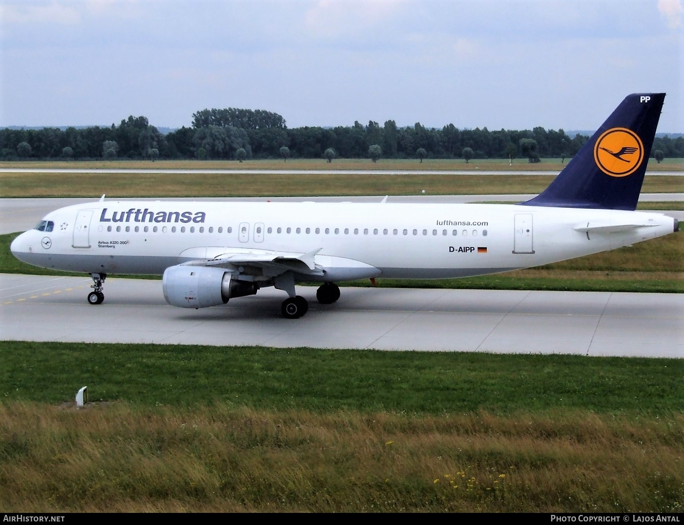 Aircraft Photo of D-AIPP | Airbus A320-211 | Lufthansa | AirHistory.net #506724