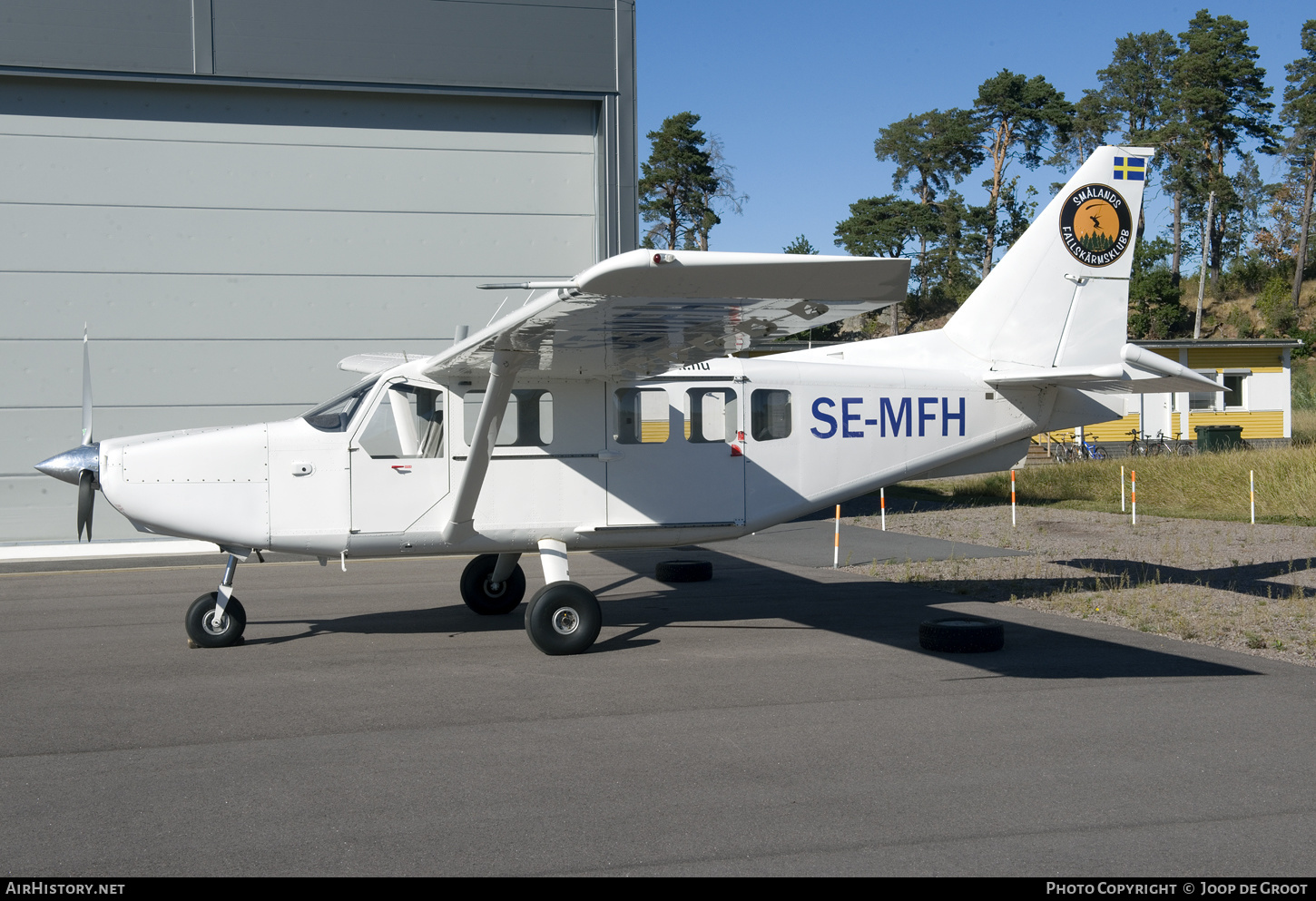 Aircraft Photo of SE-MFH | GippsAero GA8-TC320 Airvan | Smålands Fallskärmsklubb | AirHistory.net #506744