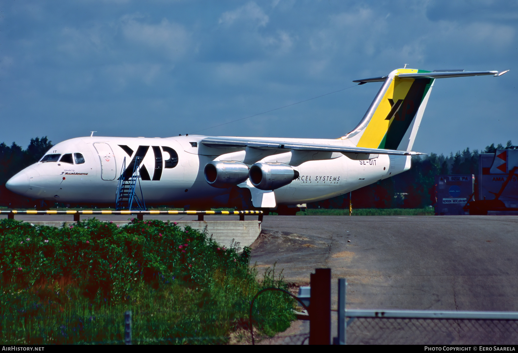 Aircraft Photo of SE-DIT | British Aerospace BAe-146-300QT Quiet Trader | XP - Express Parcel Systems | AirHistory.net #506757