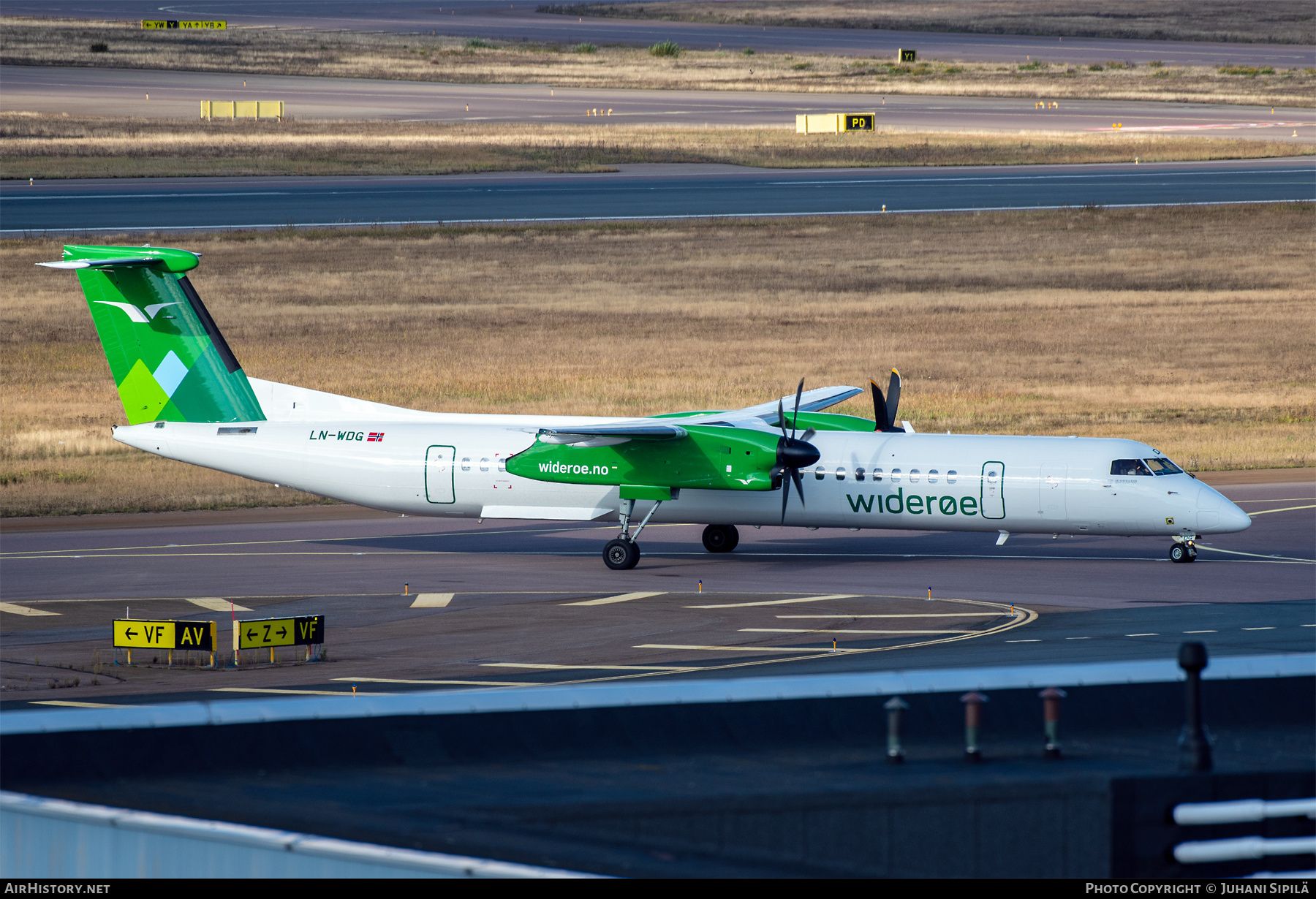 Aircraft Photo of LN-WDG | Bombardier DHC-8-402 Dash 8 | Widerøe | AirHistory.net #506759