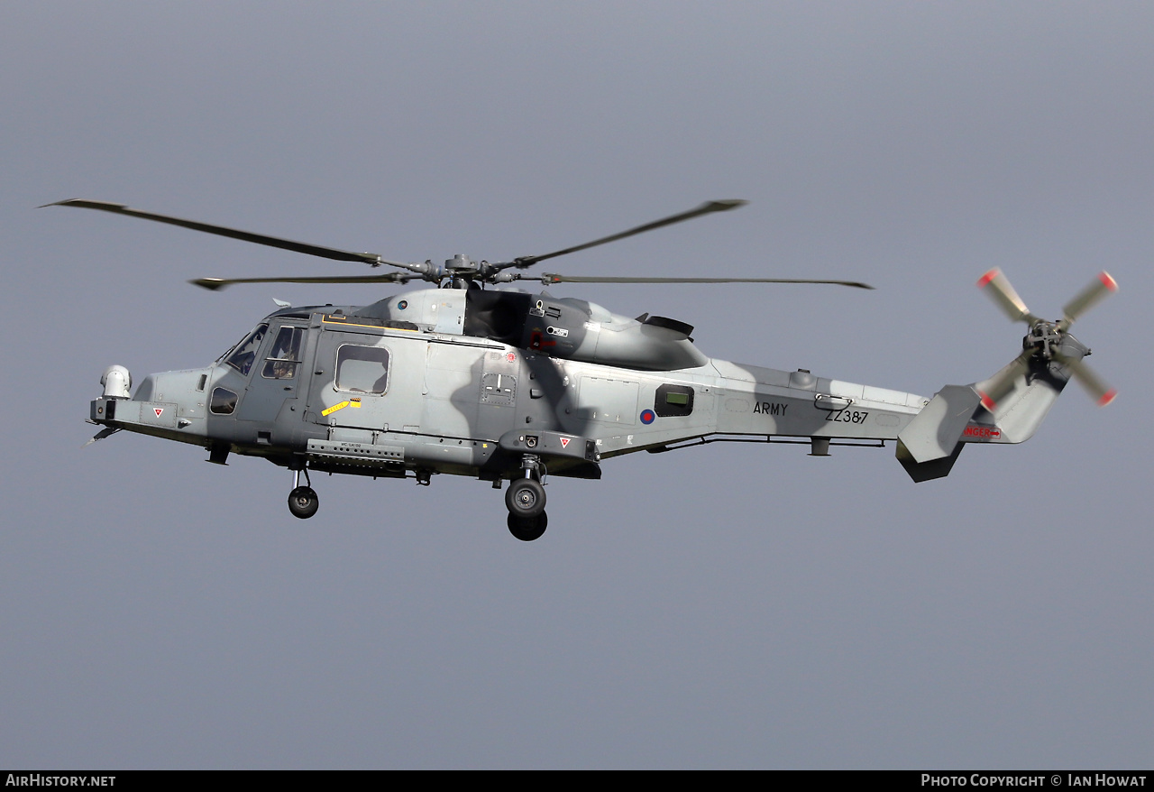 Aircraft Photo of ZZ387 | AgustaWestland AW-159 Wildcat AH1 | UK - Army | AirHistory.net #506762