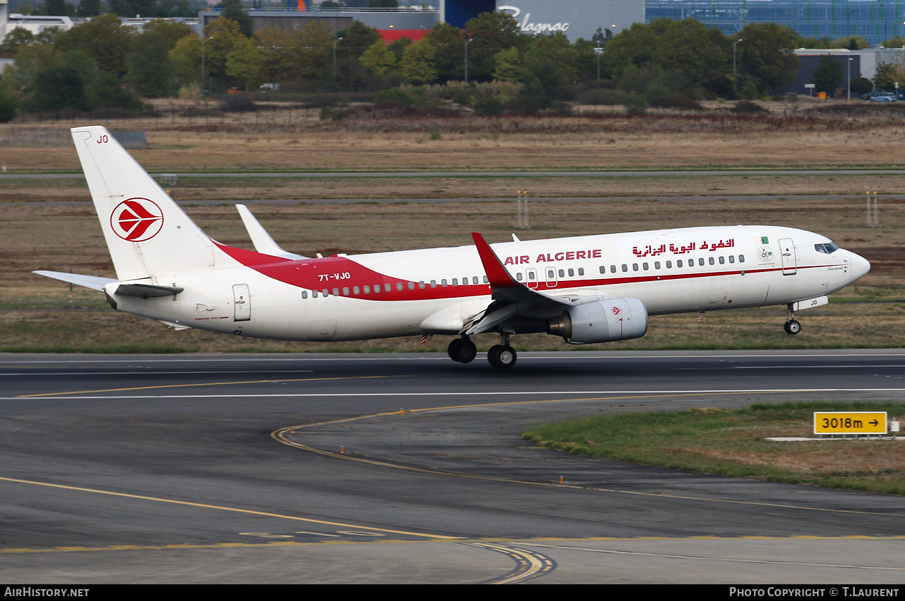 Aircraft Photo of 7T-VJO | Boeing 737-8D6 | Air Algérie | AirHistory.net #506764