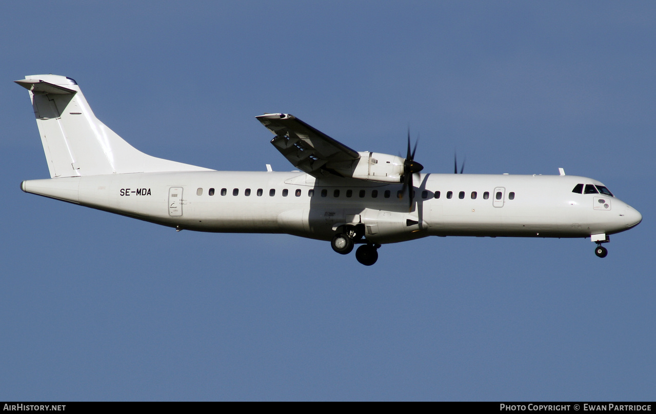 Aircraft Photo of SE-MDA | ATR ATR-72-500 (ATR-72-212A) | AirHistory.net #506767