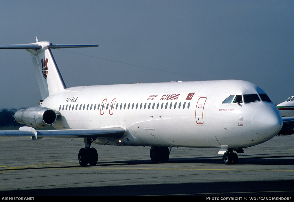 Aircraft Photo of TC-AKA | BAC 111-525FT One-Eleven | Istanbul Airlines | AirHistory.net #506779