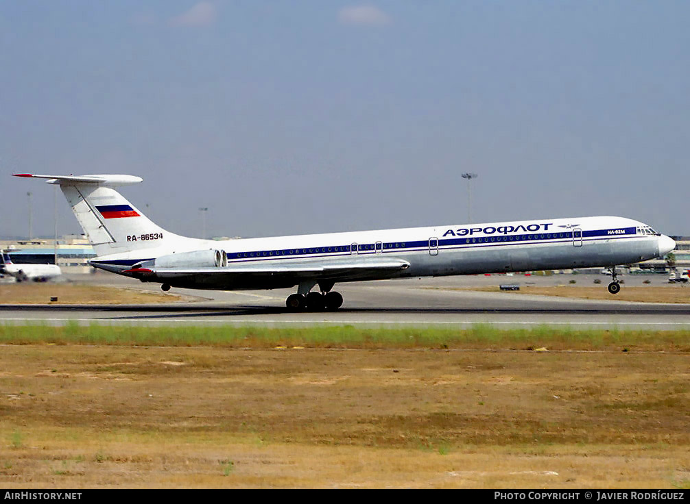 Aircraft Photo of RA-86534 | Ilyushin Il-62M | Aeroflot | AirHistory.net #506785