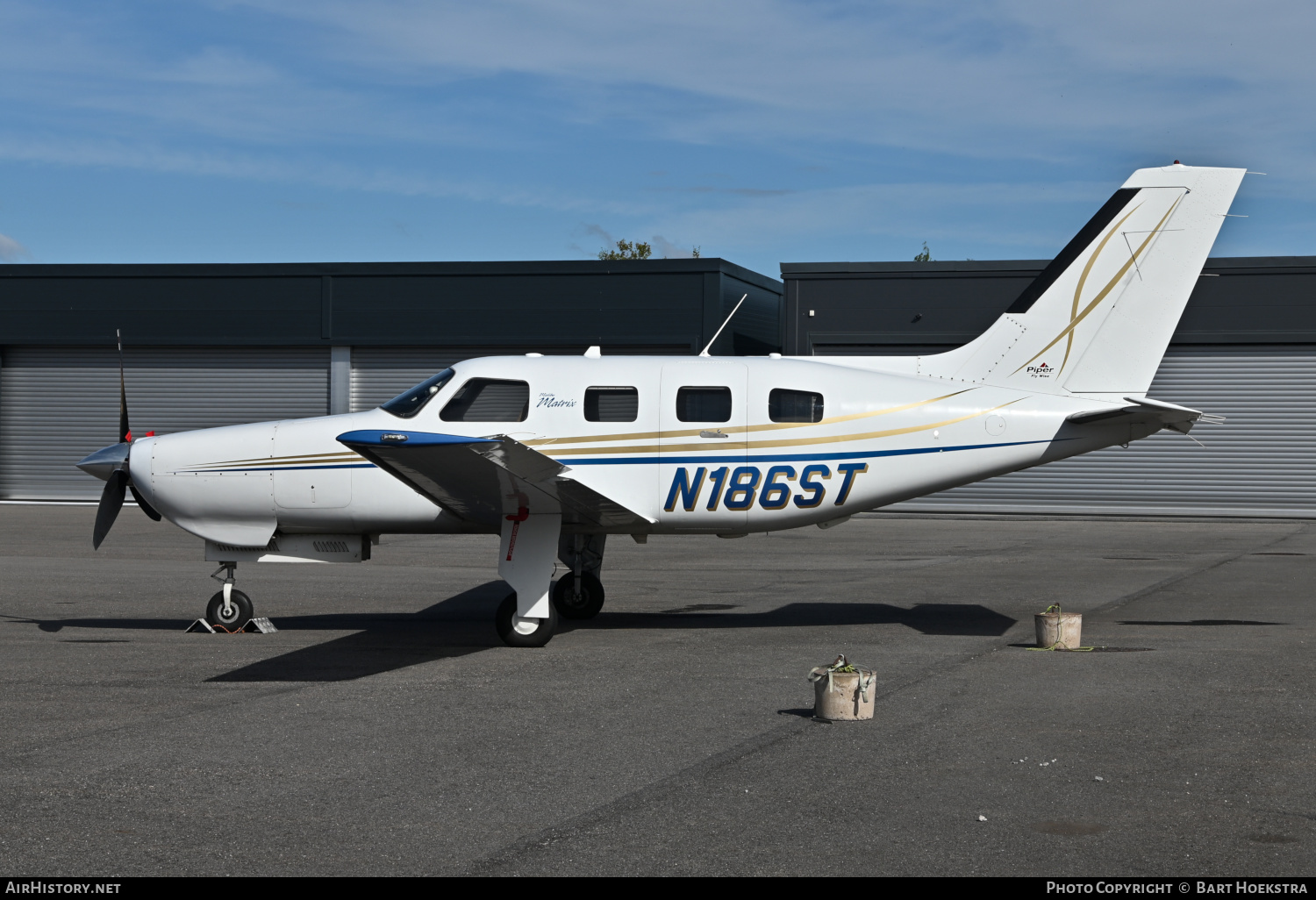 Aircraft Photo of N186ST | Piper PA-46R-350T Malibu Matrix | AirHistory.net #506790