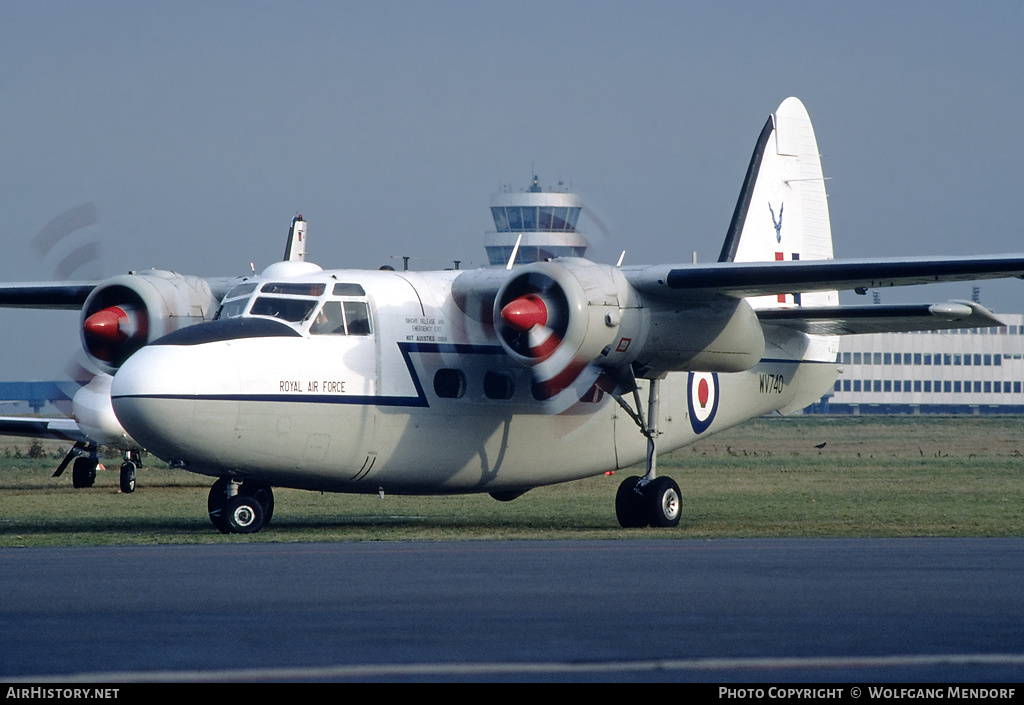 Aircraft Photo of WV740 | Hunting-Percival P.66 Pembroke C.1 | UK - Air Force | AirHistory.net #506794
