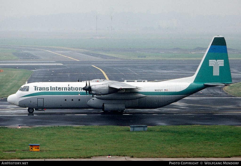 Aircraft Photo of N10ST | Lockheed L-100-30 Hercules (382G) | Trans International Airlines - TIA | AirHistory.net #506801