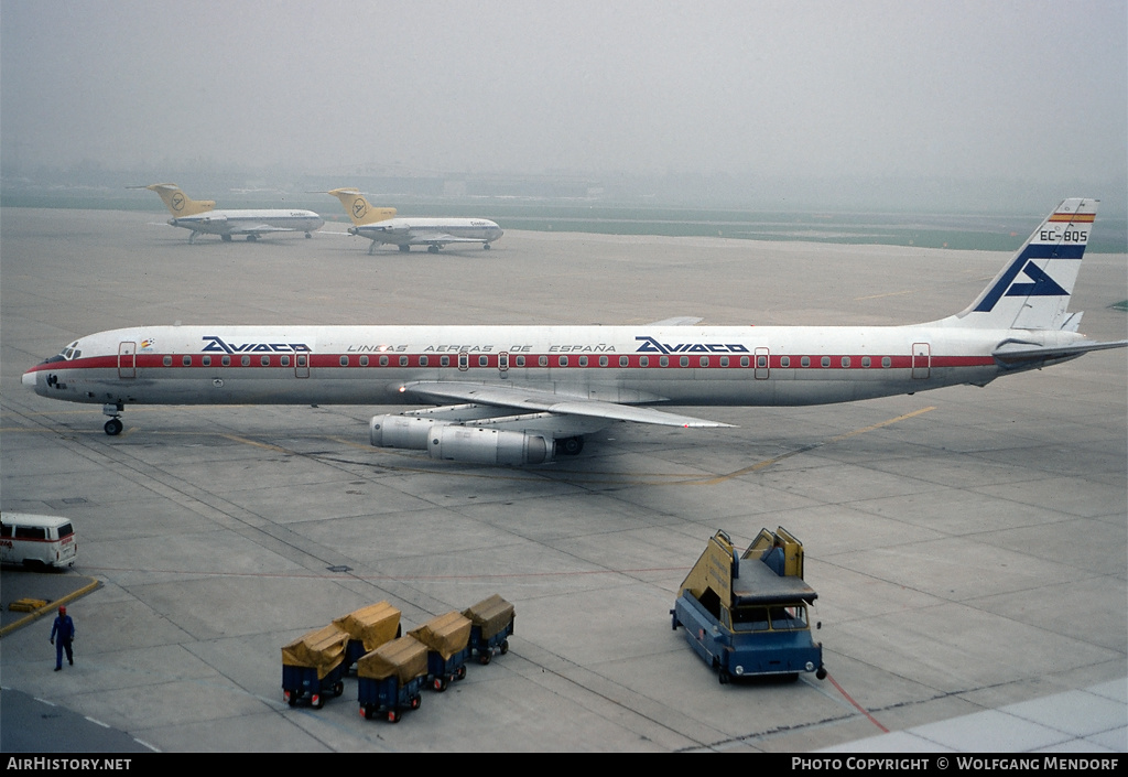 Aircraft Photo of EC-BQS | McDonnell Douglas DC-8-63 | Aviaco | AirHistory.net #506803
