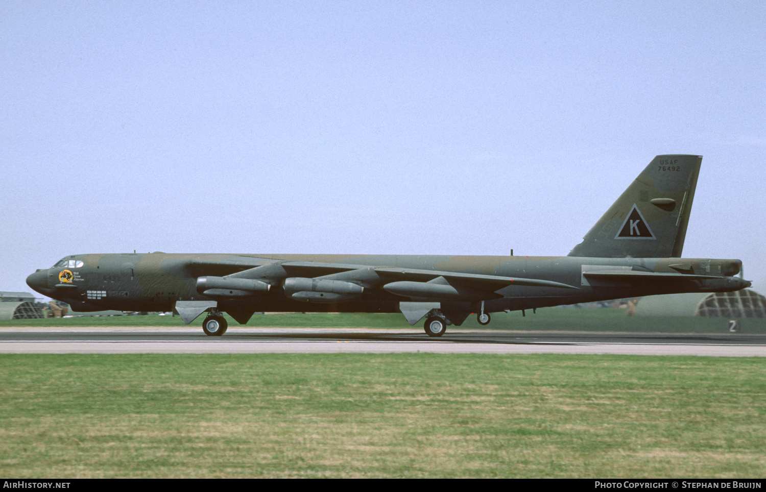 Aircraft Photo of 57-6492 / 76492 | Boeing B-52G Stratofortress | USA - Air Force | AirHistory.net #506809