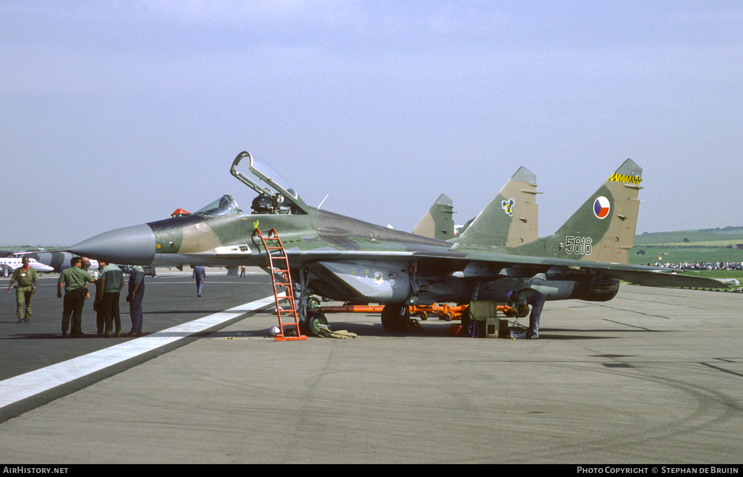 Aircraft Photo of 5616 | Mikoyan-Gurevich MiG-29A (9-12A) | Czechoslovakia - Air Force | AirHistory.net #506822