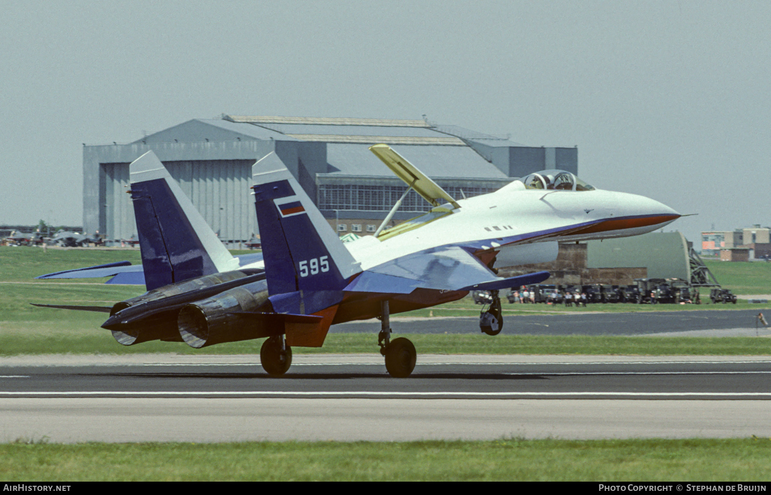 Aircraft Photo of 595 white | Sukhoi Su-27LL | Russia - Air Force | AirHistory.net #506832