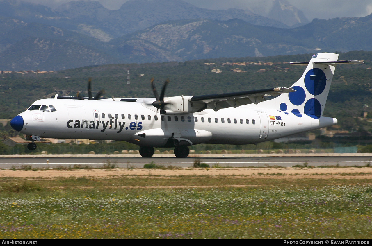 Aircraft Photo of EC-KRY | ATR ATR-72-500 (ATR-72-212A) | Canaryfly | AirHistory.net #506842