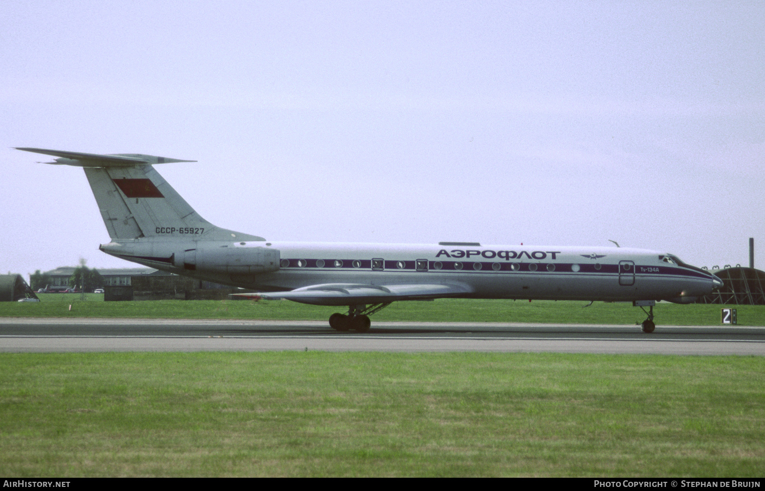 Aircraft Photo of CCCP-65927 | Tupolev Tu-134AK | Aeroflot | AirHistory.net #506847