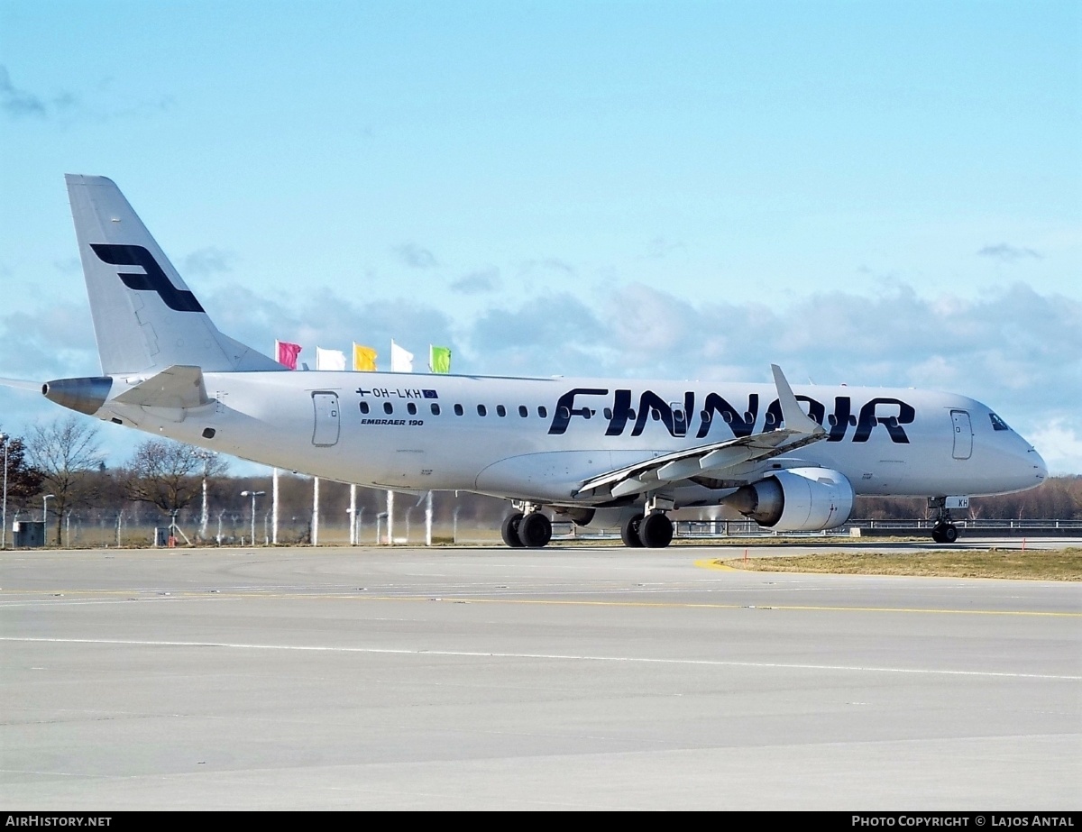 Aircraft Photo of OH-LKH | Embraer 190LR (ERJ-190-100LR) | Finnair | AirHistory.net #506848