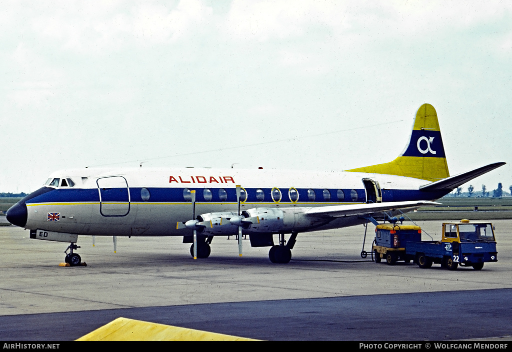 Aircraft Photo of G-ASED | Vickers 831 Viscount | Alidair | AirHistory.net #506858