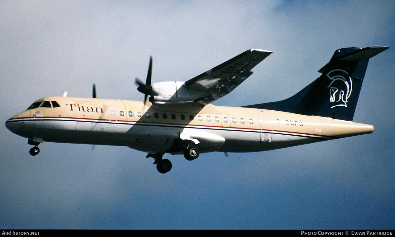 Aircraft Photo of G-BUPS | ATR ATR-42-300 | Titan Airways | AirHistory.net #506863