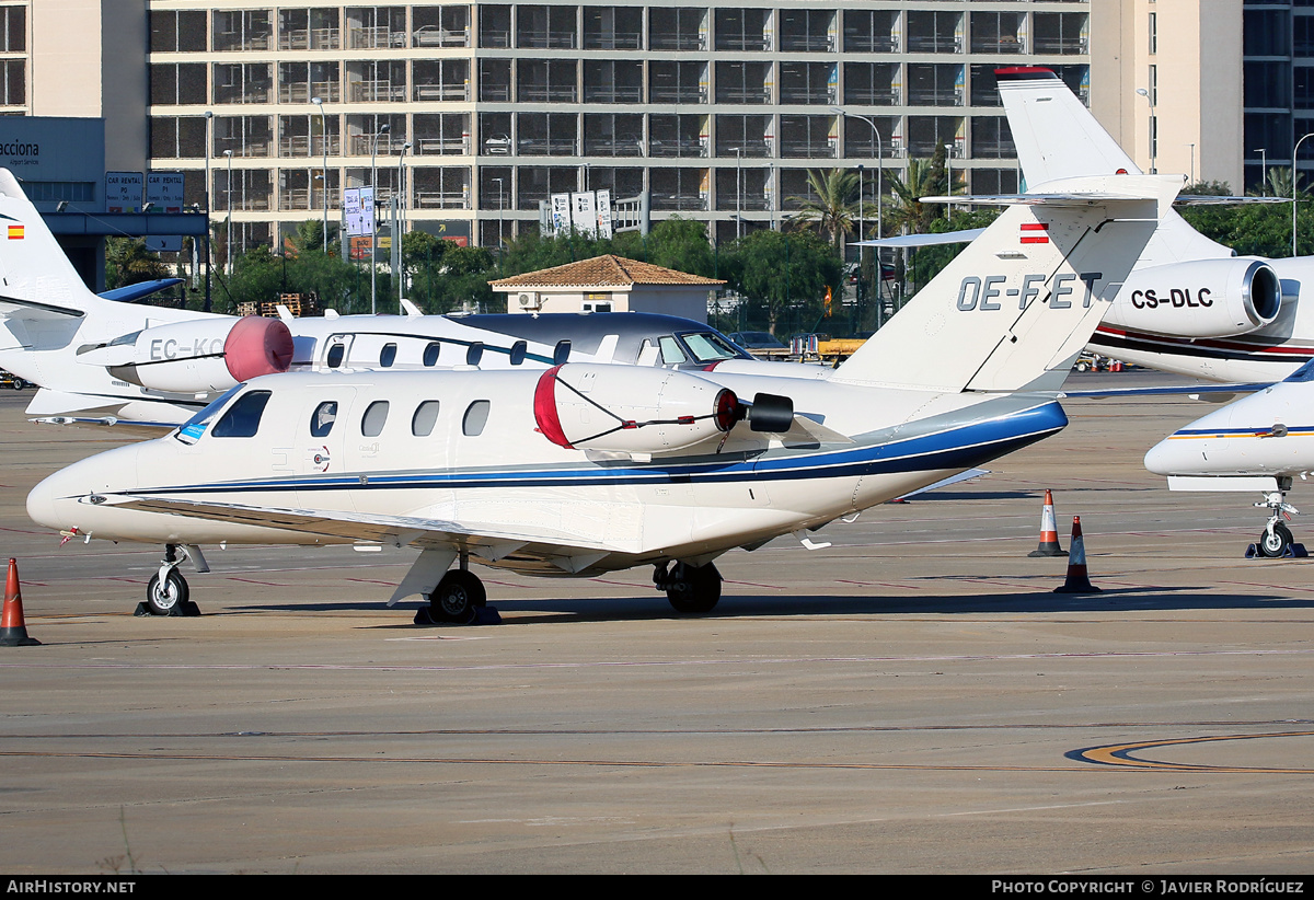 Aircraft Photo of OE-FET | Cessna 525 CitationJet CJ1 | AirHistory.net #506887