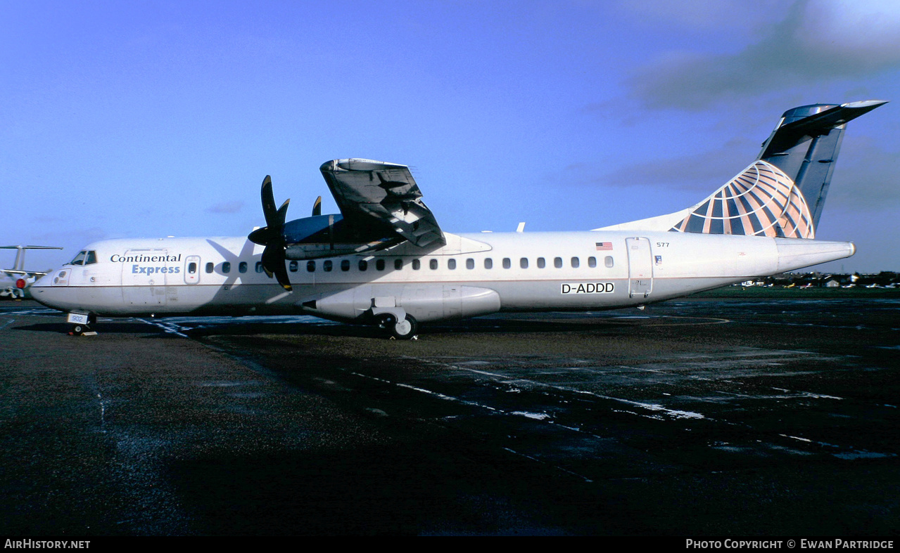 Aircraft Photo of D-ADDD | ATR ATR-72-212 | Continental Express | AirHistory.net #506894