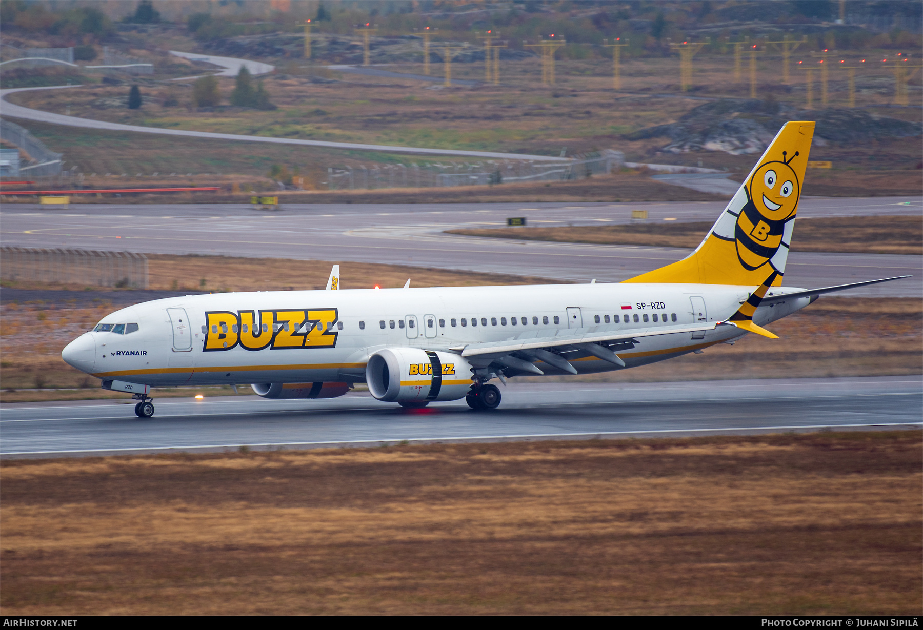 Aircraft Photo of SP-RZD | Boeing 737-8200 Max 200 | Buzz | AirHistory.net #506907