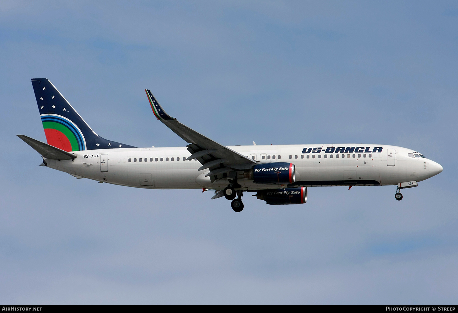 Aircraft Photo of S2-AJA | Boeing 737-8Q8 | US - Bangla Airlines | AirHistory.net #506910