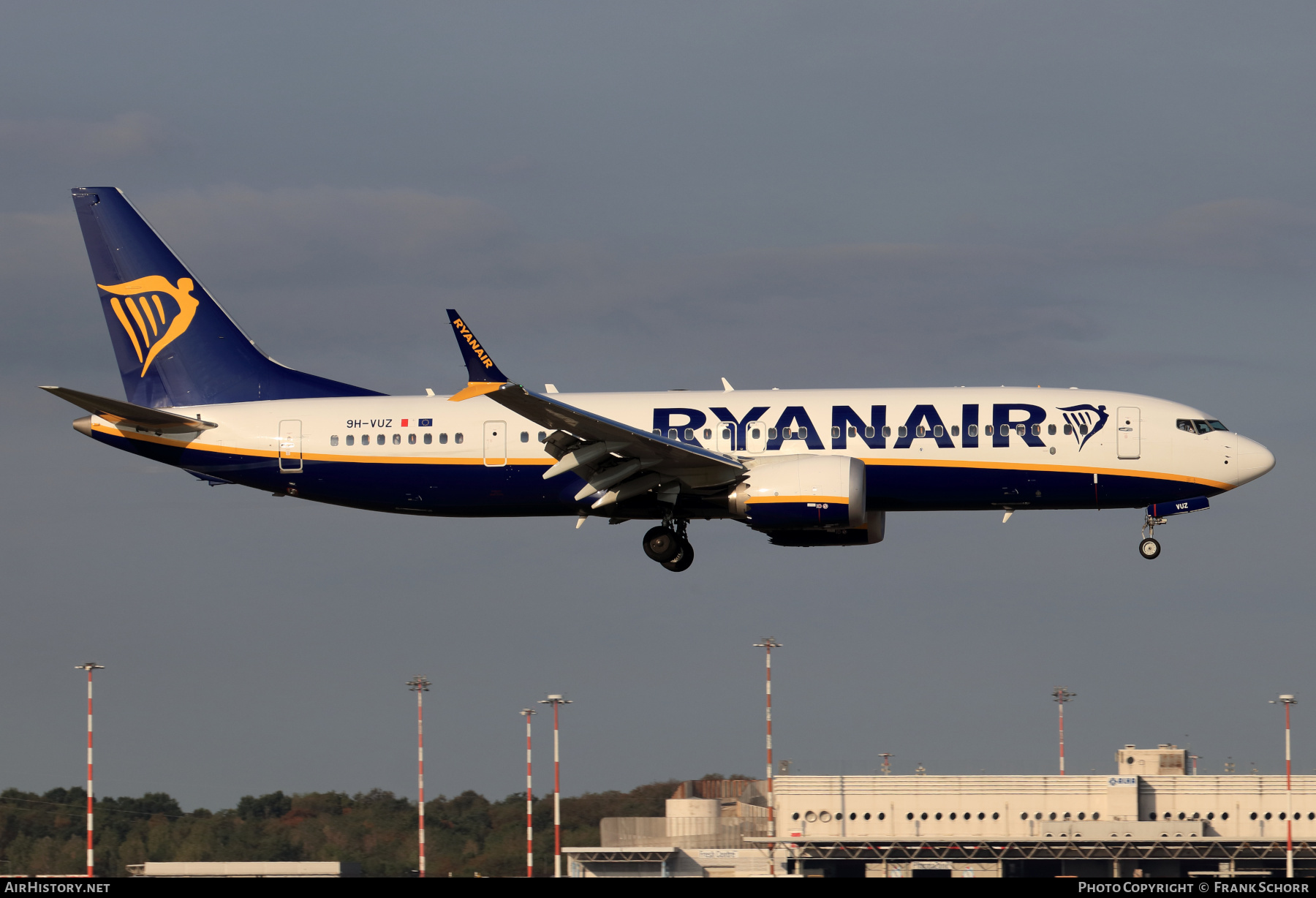 Aircraft Photo of 9H-VUZ | Boeing 737-8200 Max 200 | Ryanair | AirHistory.net #506918