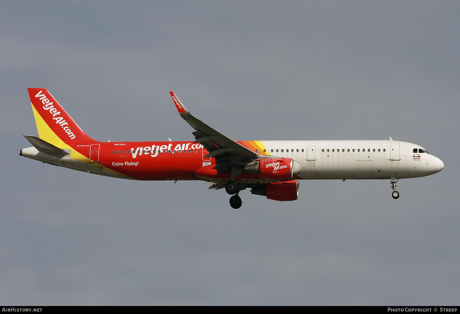 Aircraft Photo of HS-VKJ | Airbus A321-211 | VietJet Air Thailand | AirHistory.net #506930