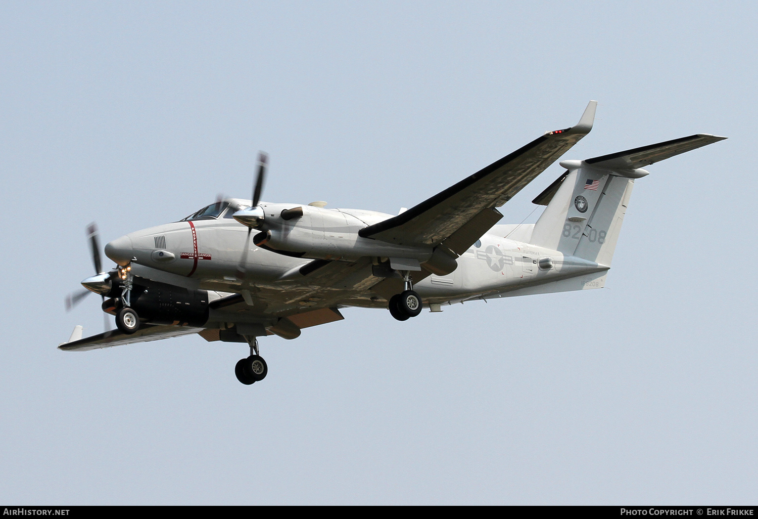 Aircraft Photo of 168208 | Hawker Beechcraft UC-12W Huron (B300C) | USA - Marines | AirHistory.net #506938