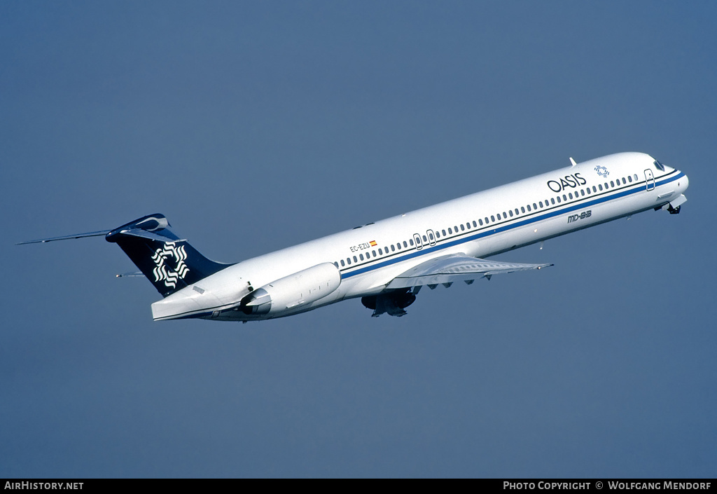 Aircraft Photo of EC-EZU | McDonnell Douglas MD-83 (DC-9-83) | Oasis International Airlines | AirHistory.net #506941