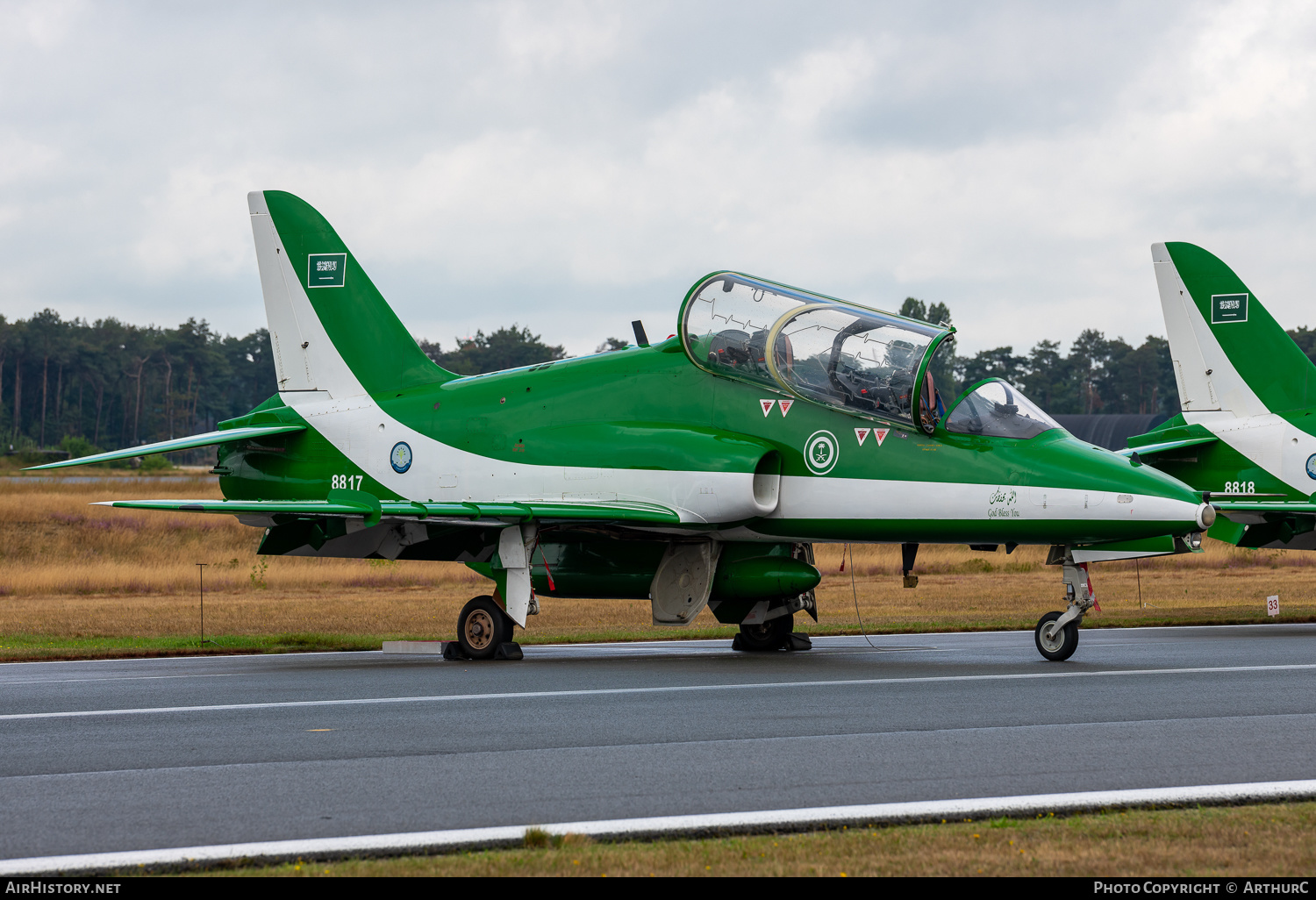 Aircraft Photo of 8817 | British Aerospace Hawk 65A | Saudi Arabia - Air Force | AirHistory.net #506945