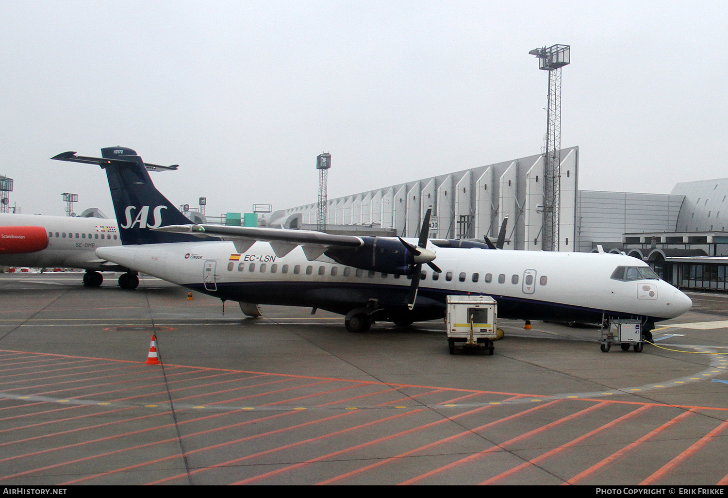 Aircraft Photo of EC-LSN | ATR ATR-72-102 | Scandinavian Airlines - SAS | AirHistory.net #506948