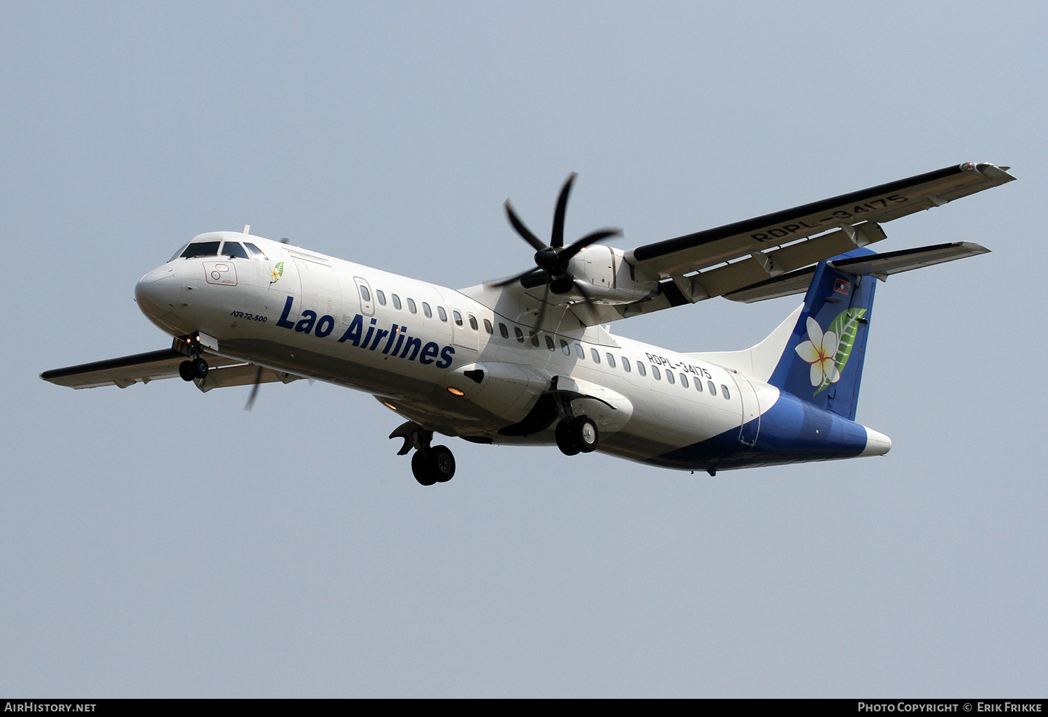 Aircraft Photo of RDPL-34175 | ATR ATR-72-202 | Lao Airlines | AirHistory.net #506951