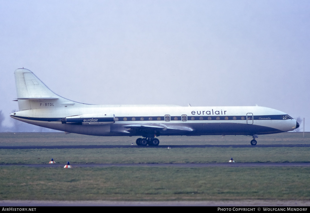 Aircraft Photo of F-BTDL | Sud SE-210 Caravelle VI-R | Euralair | AirHistory.net #506954