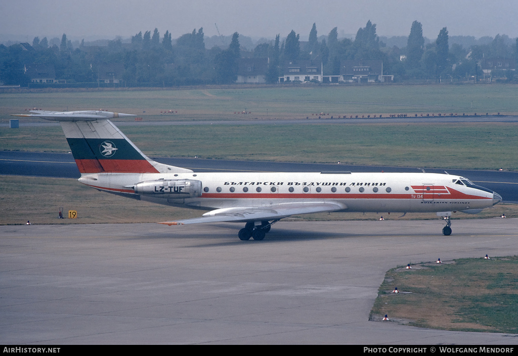 Aircraft Photo of LZ-TUF | Tupolev Tu-134 | Balkan - Bulgarian Airlines | AirHistory.net #506958