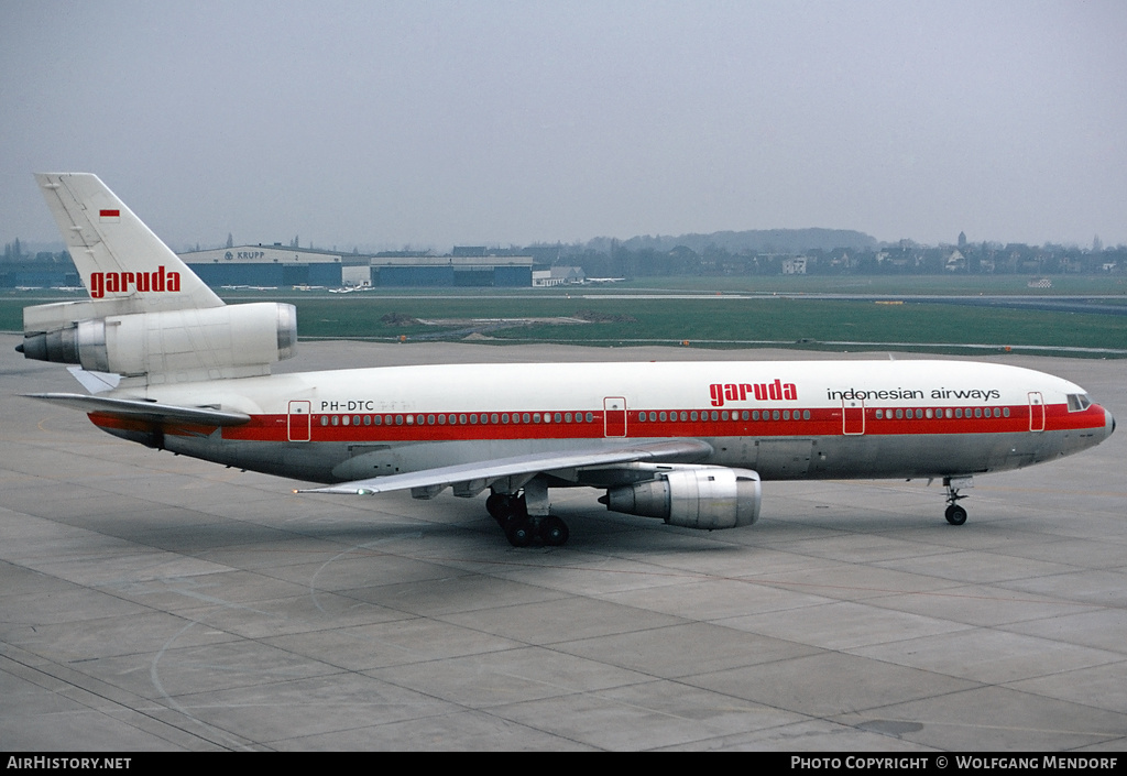 Aircraft Photo of PH-DTC | McDonnell Douglas DC-10-30 | Garuda Indonesian Airways | AirHistory.net #506961