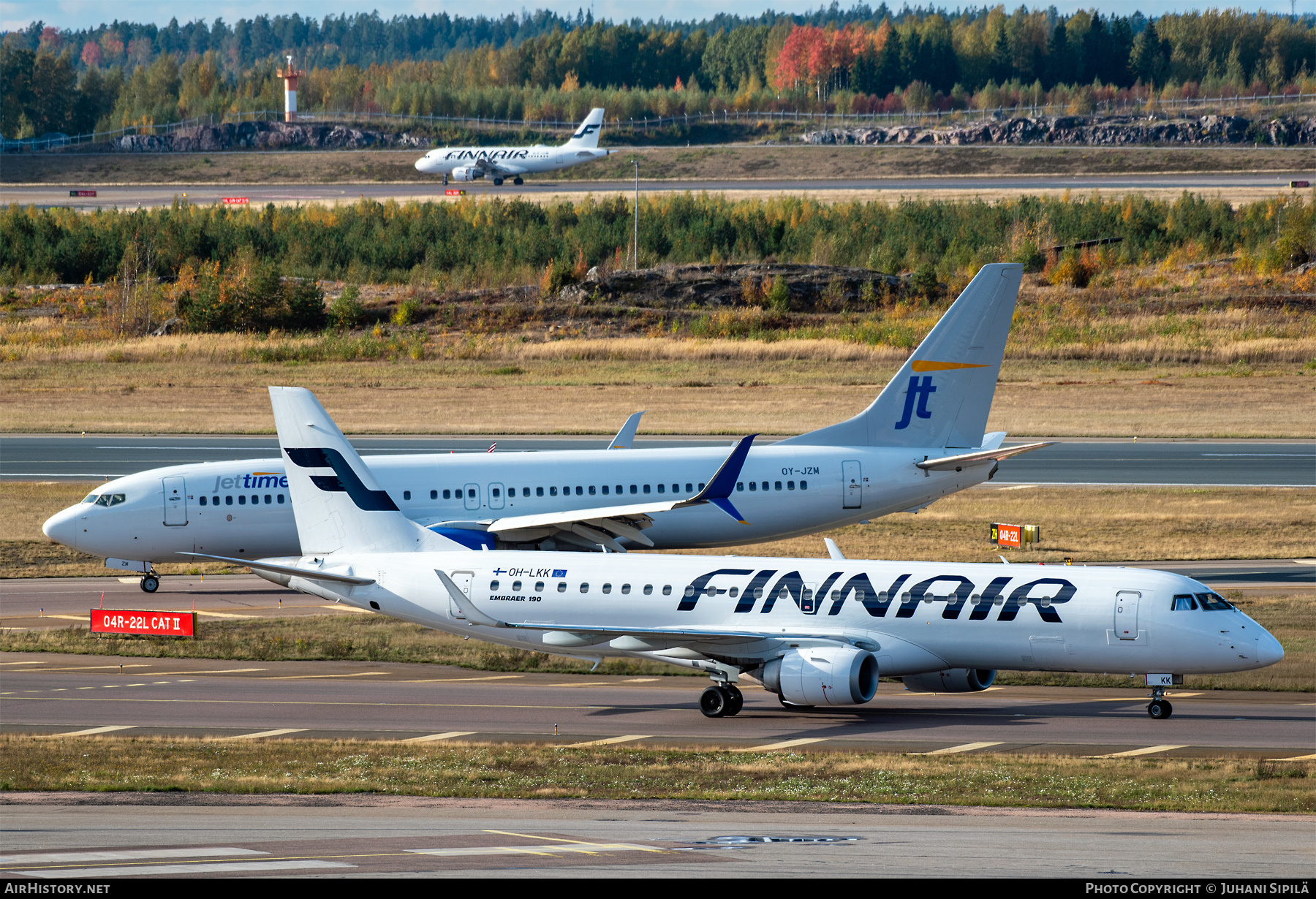 Aircraft Photo of OH-LKK | Embraer 190LR (ERJ-190-100LR) | Finnair | AirHistory.net #506964