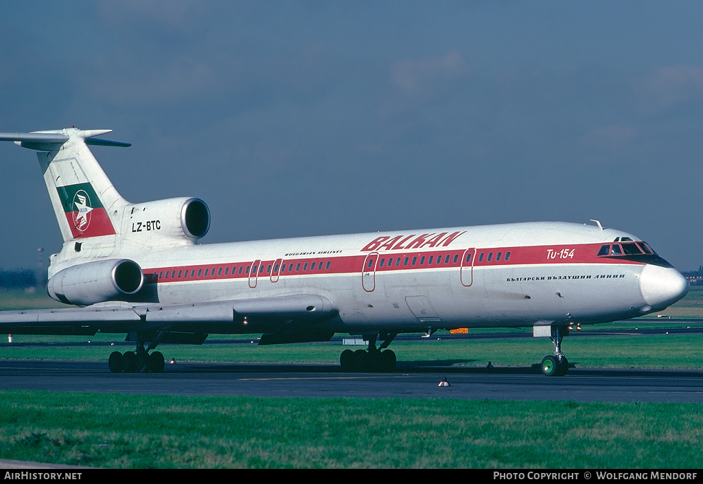 Aircraft Photo of LZ-BTC | Tupolev Tu-154 | Balkan - Bulgarian Airlines | AirHistory.net #506966