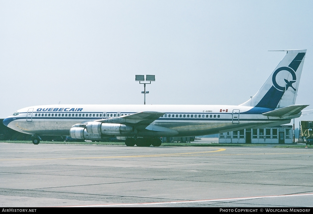 Aircraft Photo of C-GQBG | Boeing 707-123B | Quebecair | AirHistory.net #506969