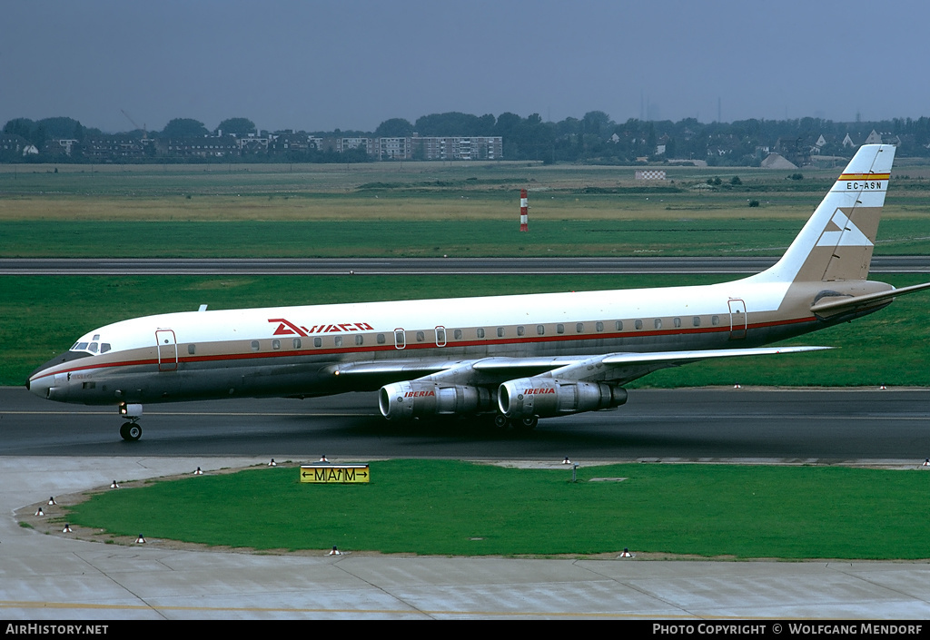Aircraft Photo of EC-ASN | Douglas DC-8-52 | Aviaco | AirHistory.net #506974