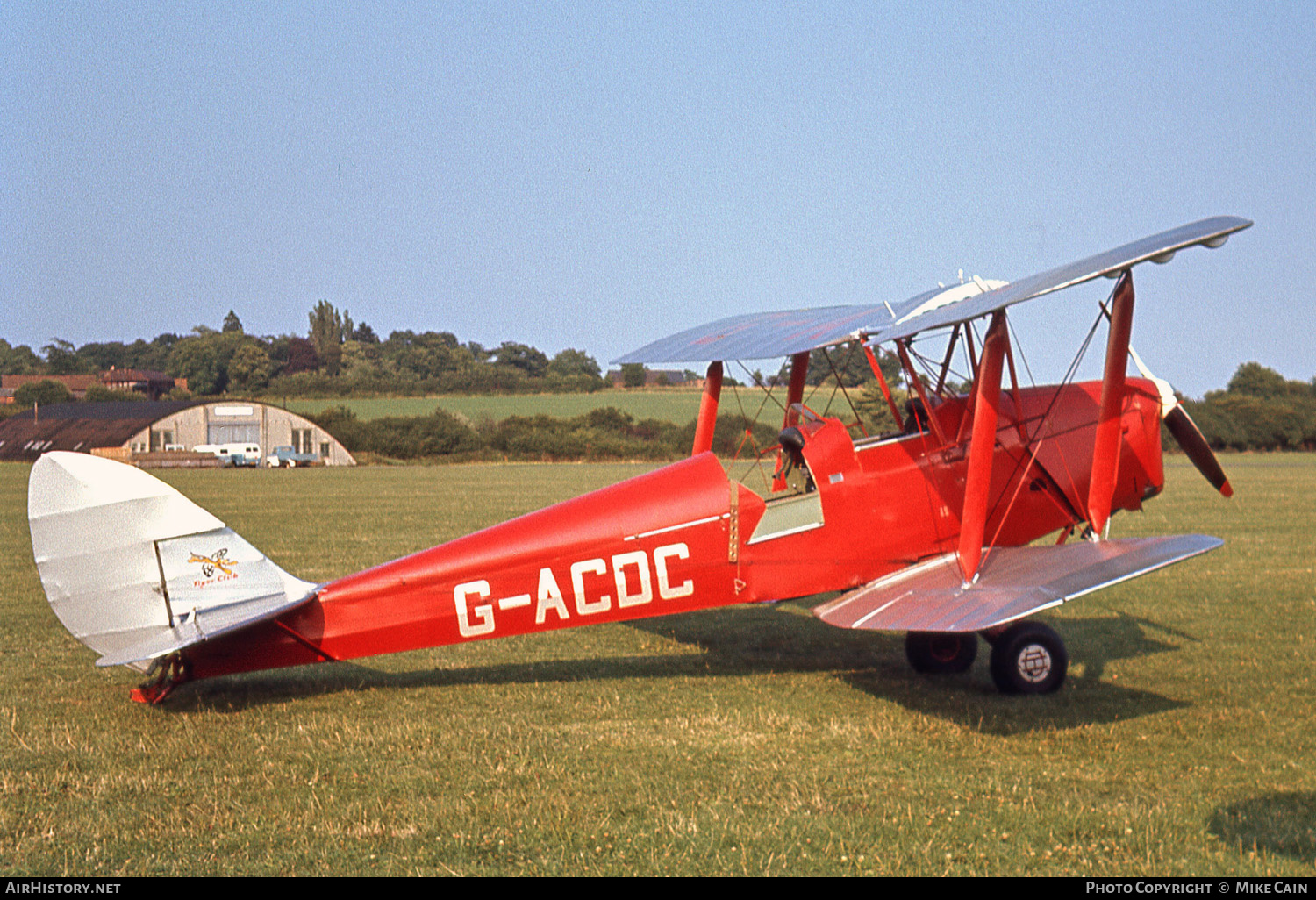 Aircraft Photo of G-ACDC | De Havilland D.H. 82A Tiger Moth II | The Tiger Club | AirHistory.net #506977