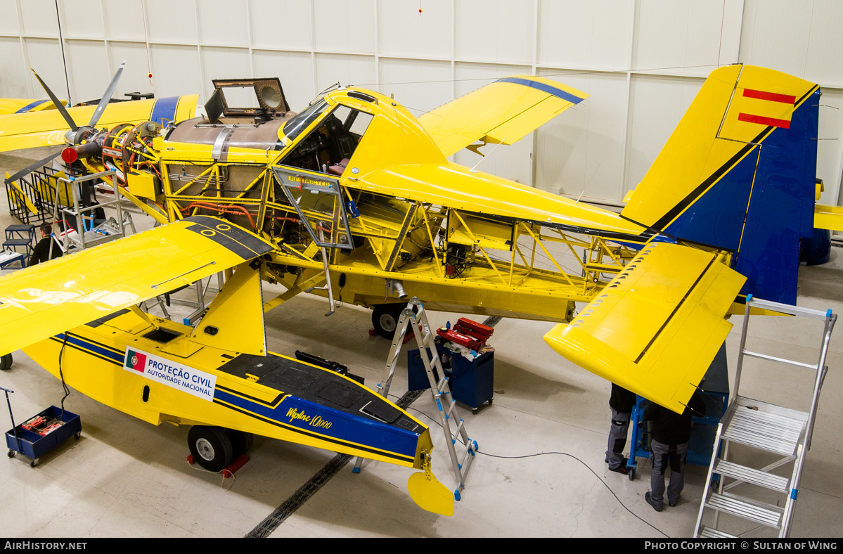 Aircraft Photo of EC-MRU | Air Tractor AT-802F Fire Boss (AT-802A) | Proteção Civil - Autoridade Nacional | AirHistory.net #507013