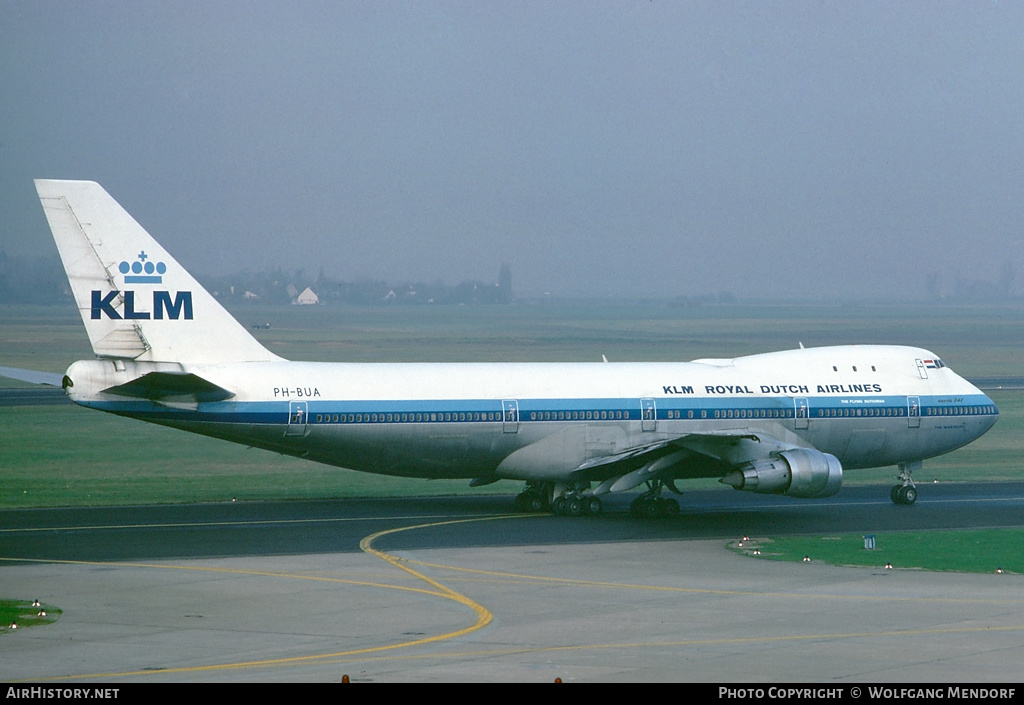Aircraft Photo of PH-BUA | Boeing 747-206B | KLM - Royal Dutch Airlines | AirHistory.net #507026