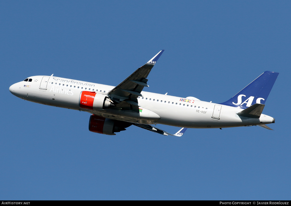 Aircraft Photo of SE-ROF | Airbus A320-251N | Scandinavian Airlines - SAS | AirHistory.net #507027