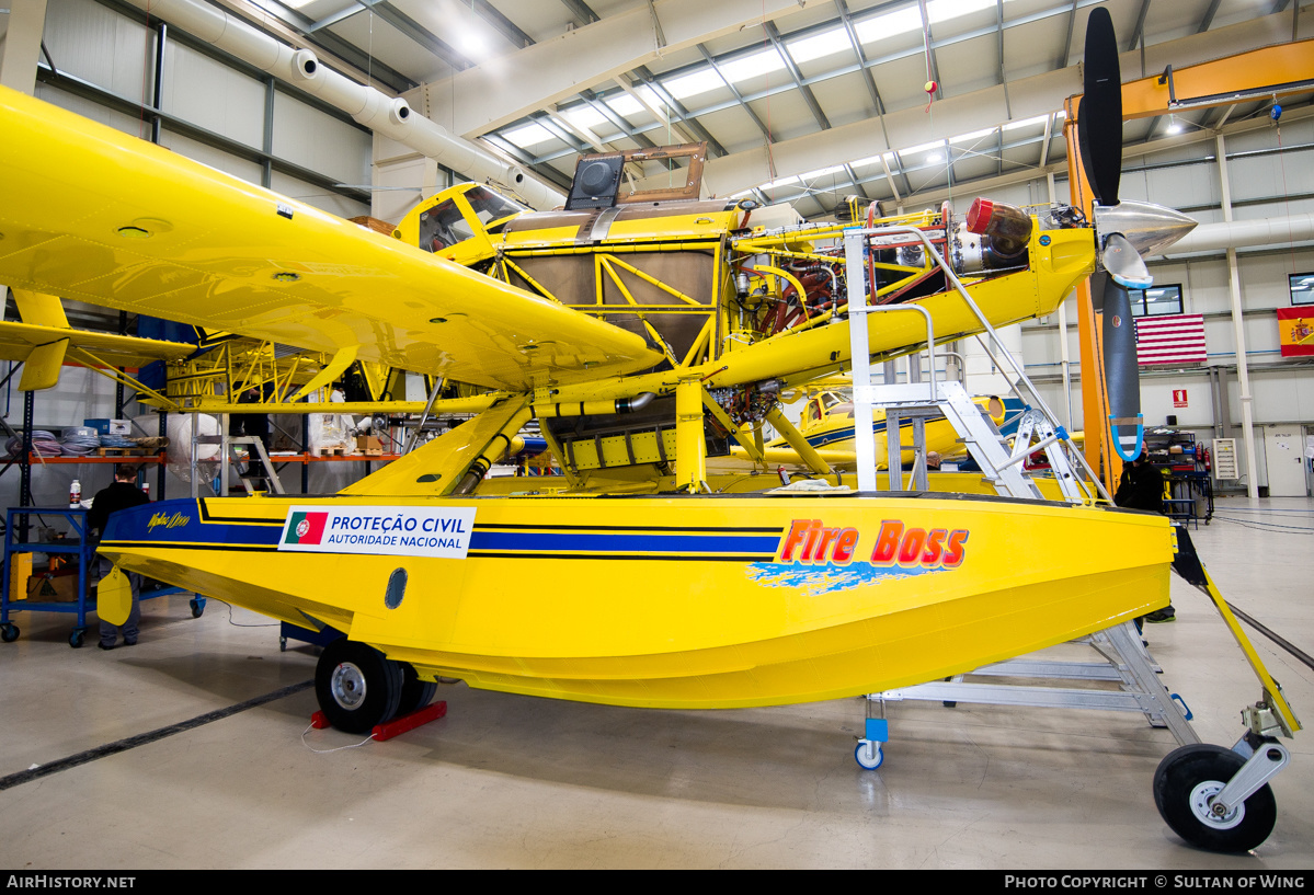 Aircraft Photo of EC-MRU | Air Tractor AT-802F Fire Boss (AT-802A) | Autoridade Nacional de Emergência e Proteção Civil | AirHistory.net #507048