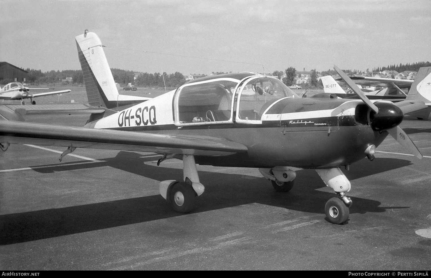 Aircraft Photo of OH-SCQ | Morane-Saulnier MS-892A Rallye Commodore 150 | AirHistory.net #507080